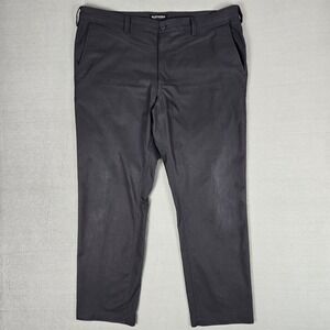 Bluffworks Ascender Pants Mens 40x30 Gray Tailored Fit Travel Chino Commuter